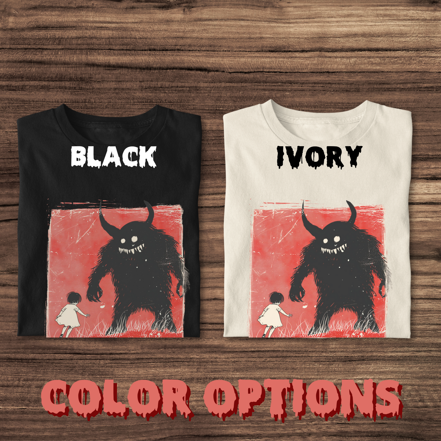Friendly Monster Tee unisex horror graphic tee monster horror tee horror fan gift for her