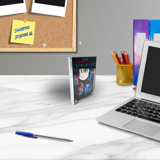 The Lost Boys 3D Effect Acrylic Horror Art | Glitch Vampire Transformation Display | Light Base Optional | Horror Movie Decor