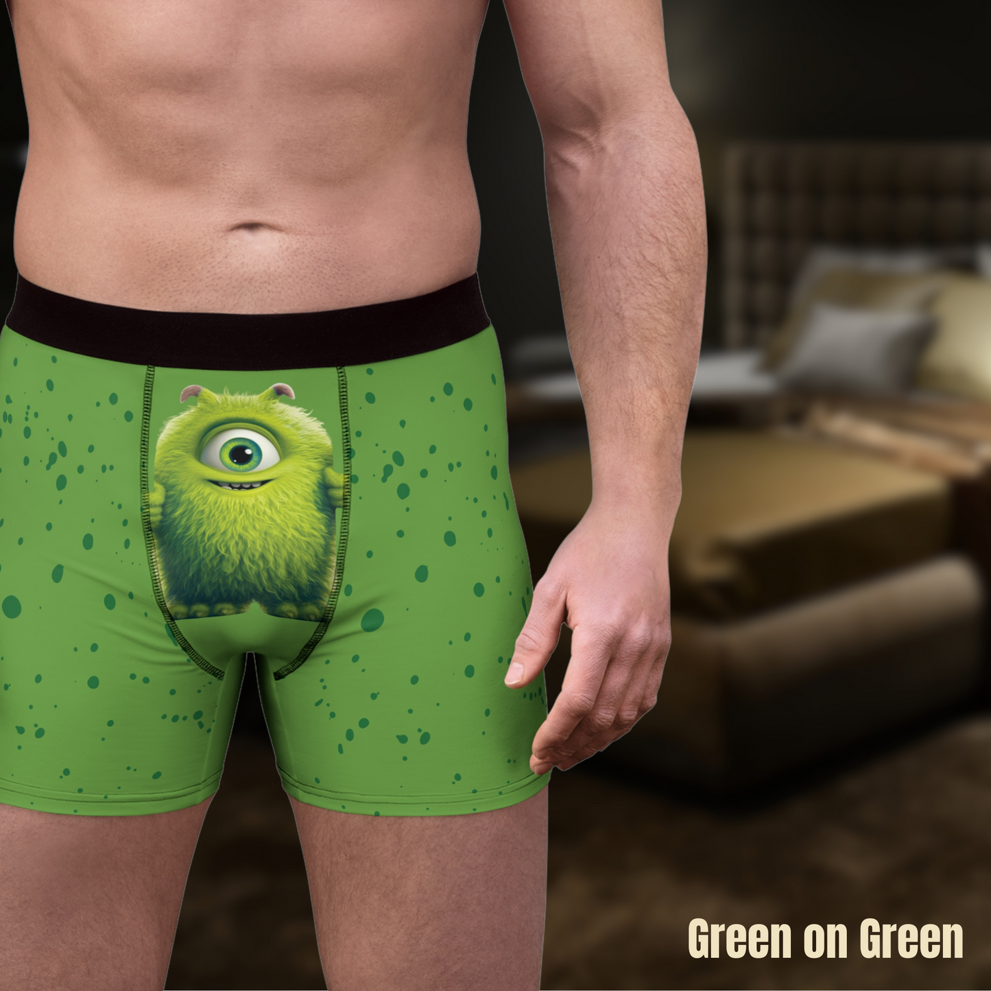 Crotch Monsters funny boxer briefs gift for him bachelor party gift anniversary for him funny gag gift underwear