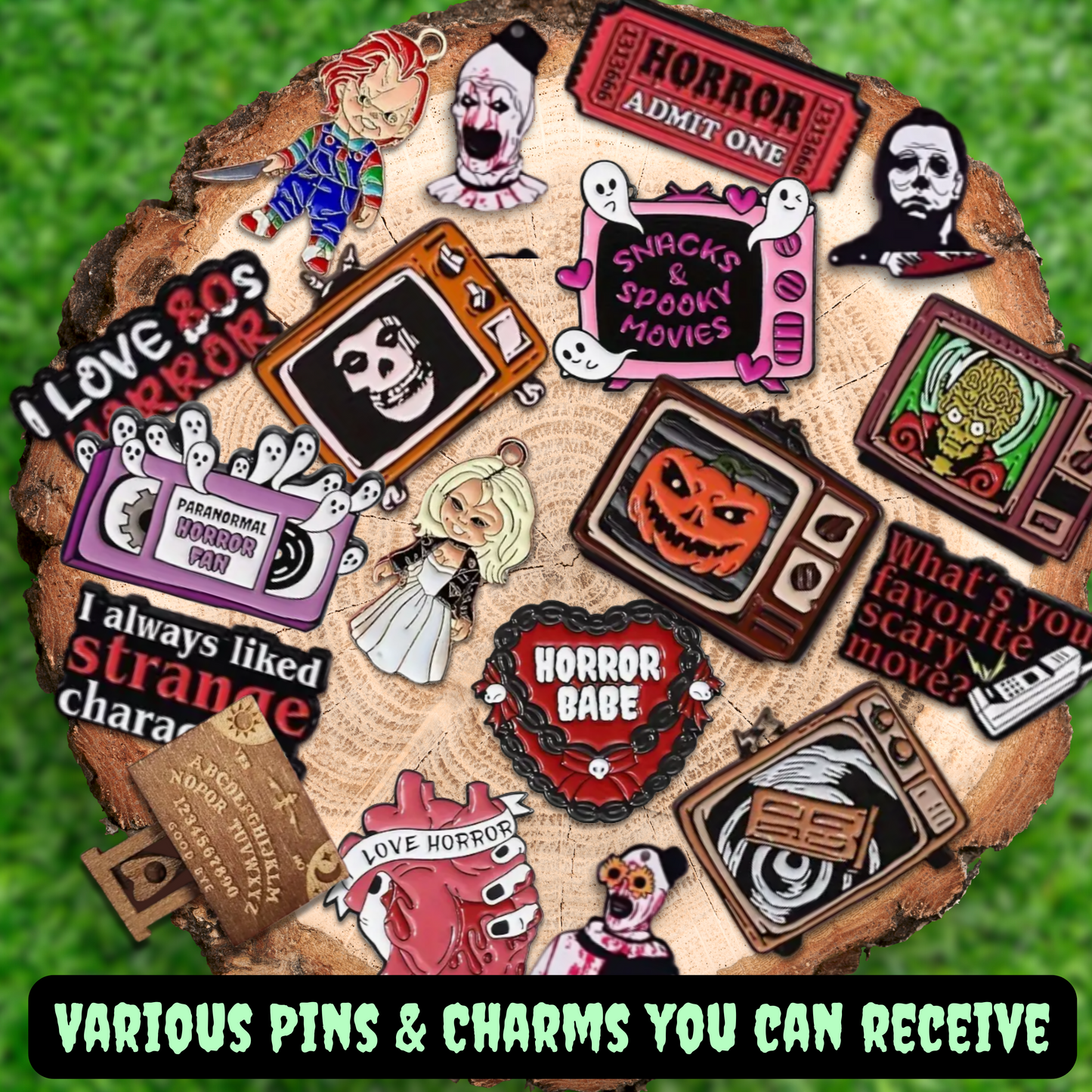 Creepster Basket | Horror Mystery Easter Basket | Spooky Goth Gift with Horror-Themed Surprises & Black Eggs