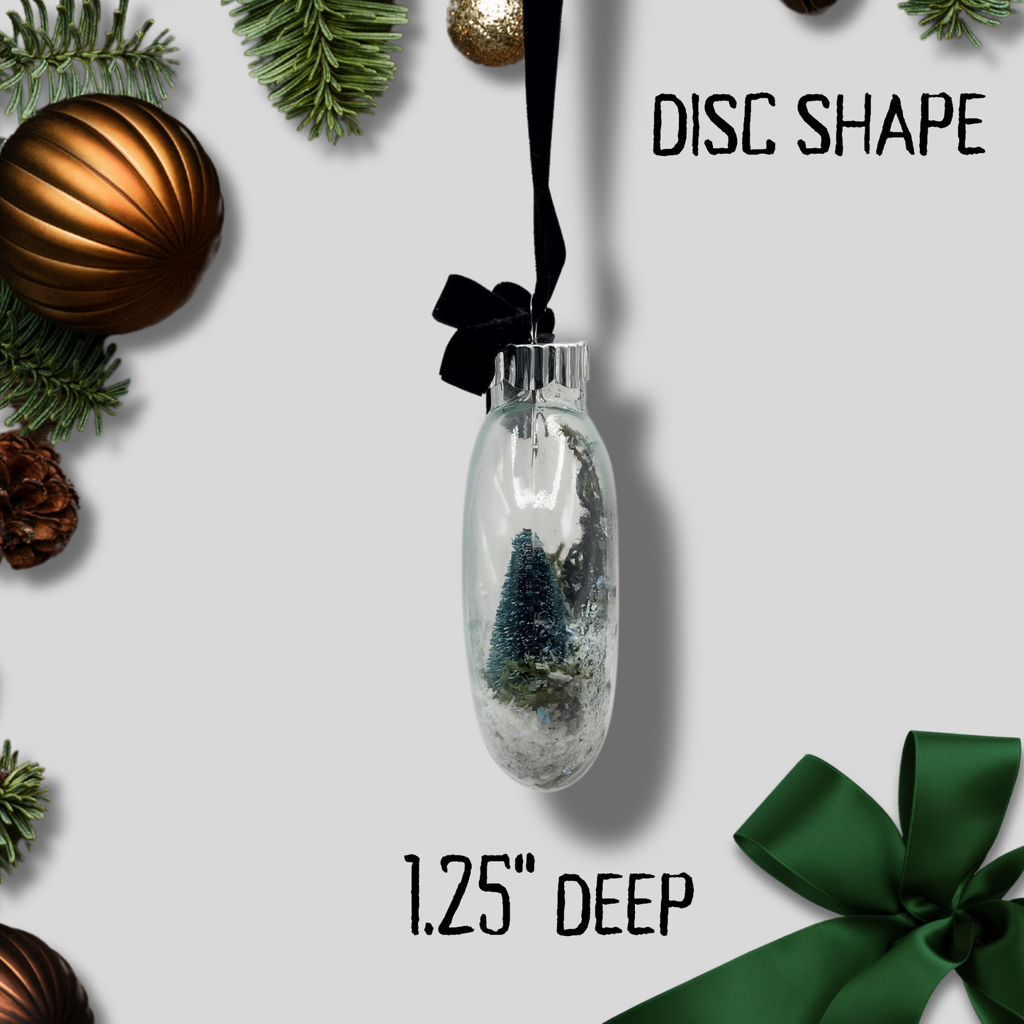 Spider Terrarium Glass Ornament Creepmas Ornament Gothic Christmas Ornament halloween holiday decor Gothmas ornament gift for horror fan