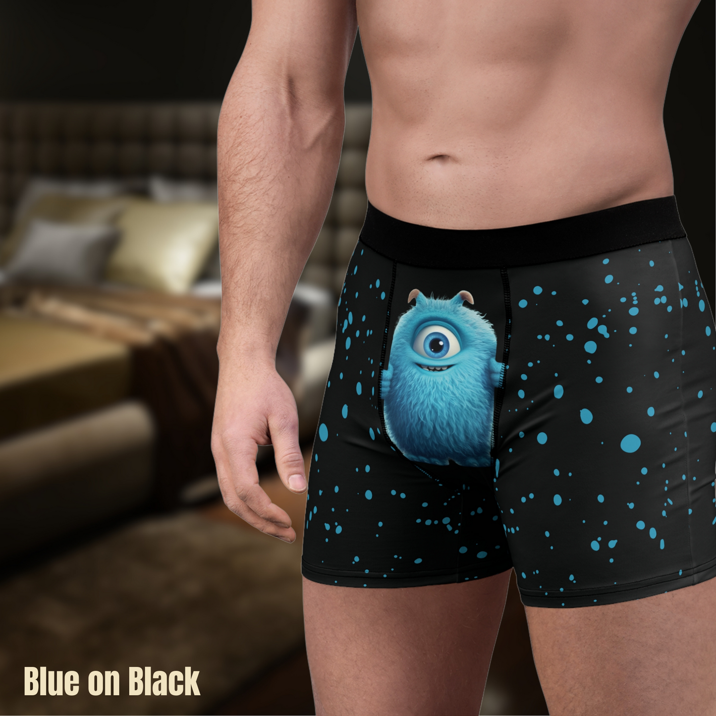Crotch Monsters funny boxer briefs gift for him bachelor party gift anniversary for him funny gag gift underwear