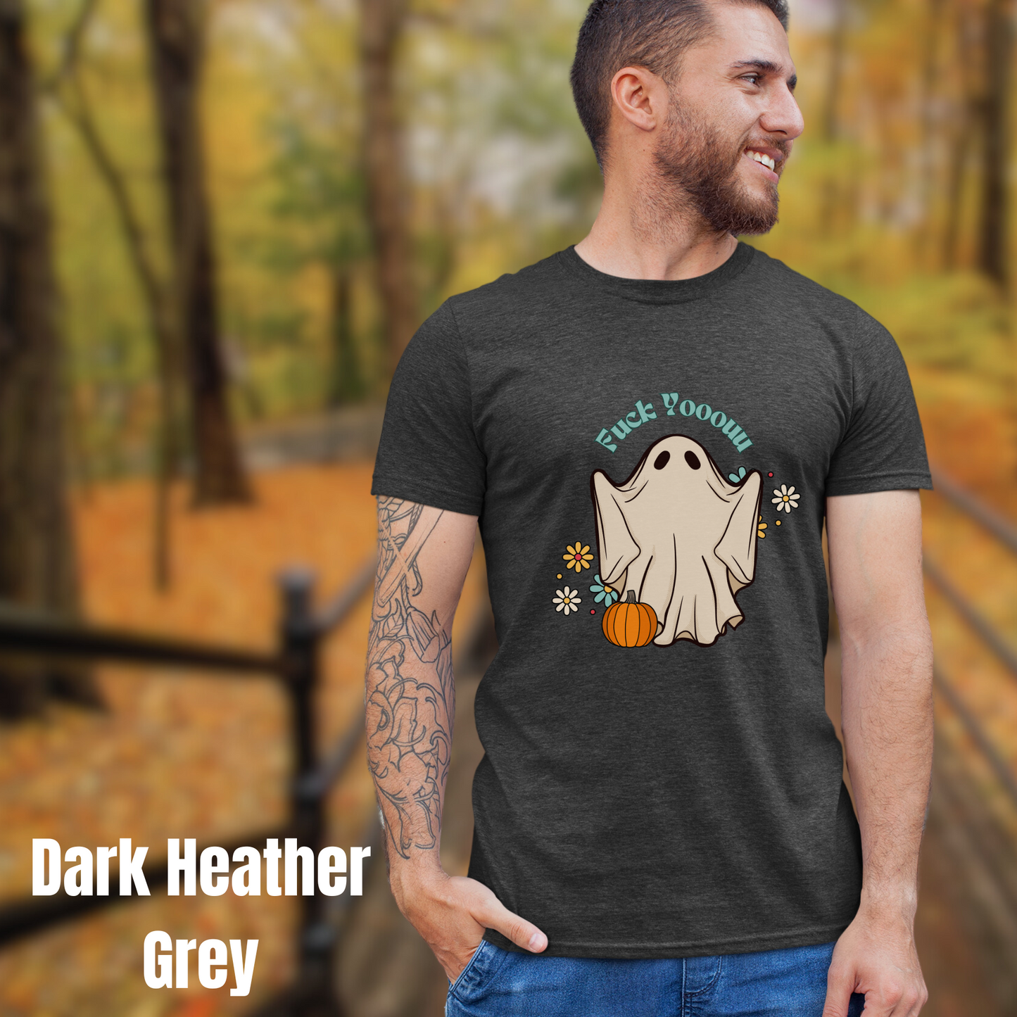 F You Ghost tee unisex shirt Halloween tee for her ghost tshirt for her funny halloween ghost tee gift fall season horror tee for her graphic cute horror tshirt