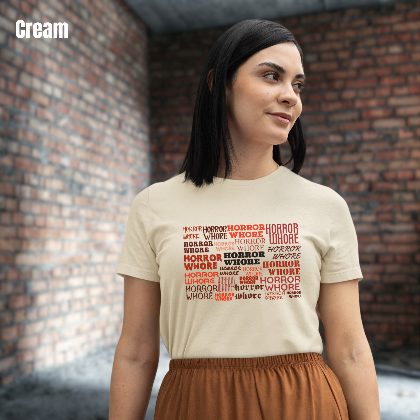 Horror Whore tee unisex horror tshirt for her horror tee gift horror fan tee for her horror graphic tee classic horror tshirt