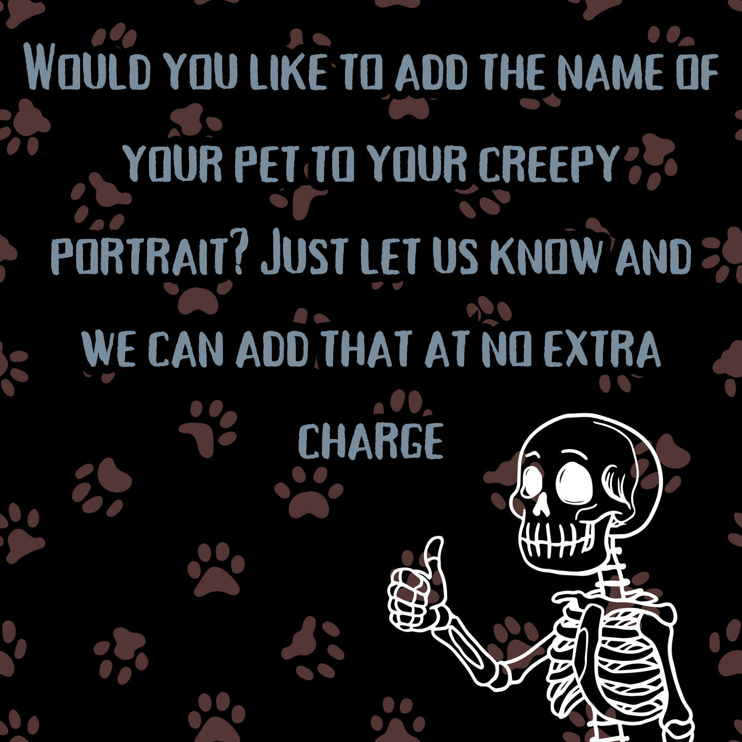 The Specter Custom Creepy Pet Portrait Personalized Pet portrait digital download ghost pet portrait gift for her