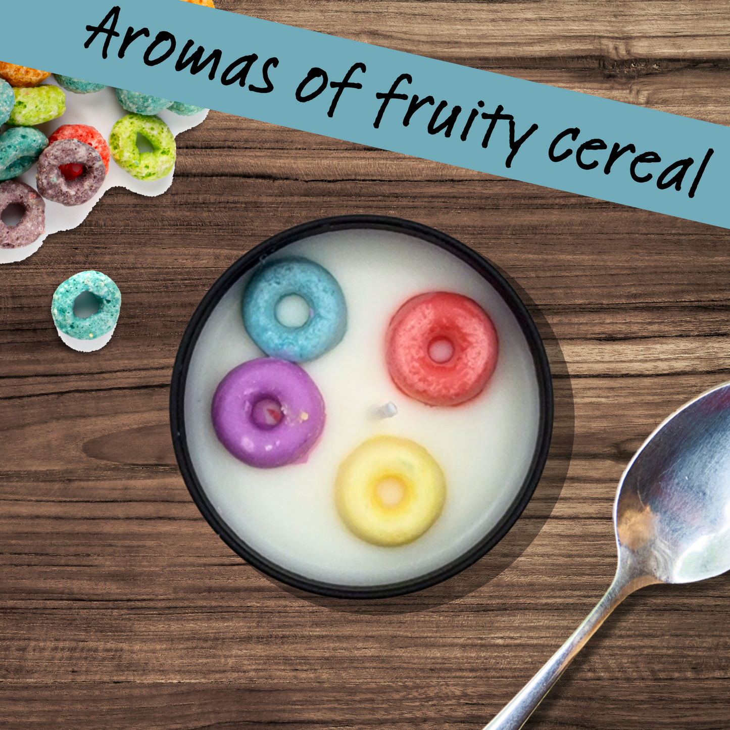 Cereal Killer soy candle fruity cereal scented candle true crime candle housewarming gift serial killer home decor gift for her valentine