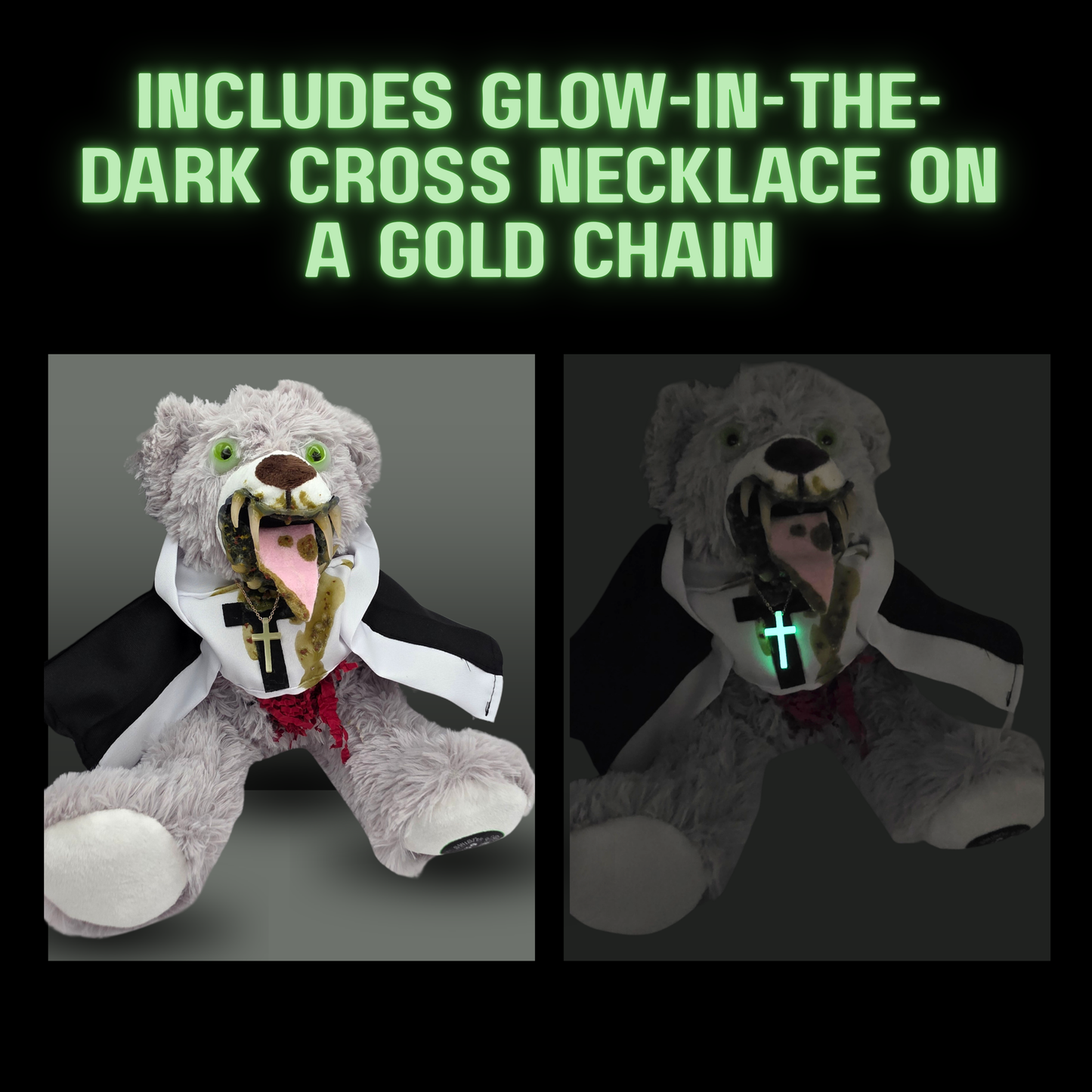 Sinister Stuff 'N' Stitch™ Possessed Bear Plush