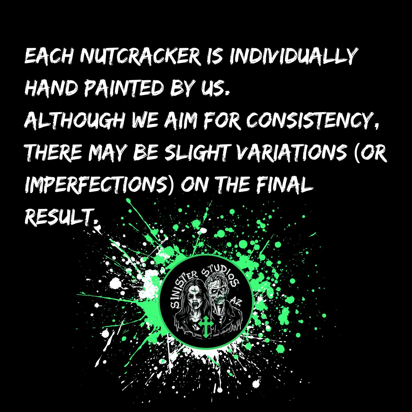 Horror Themed Nutcrackers | Hand Painted Killer Christmas Décor | Jason, Michael, Freddy, Pennywise, Leatherface, Art the Clown