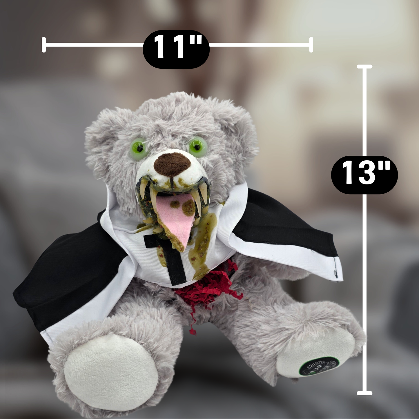 Sinister Stuff 'N' Stitch™ Possessed Bear Plush