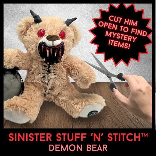 Sinister Stuff 'n' Stitch™ Demon Bear