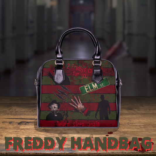 Freddy hand bag women's horror crossbody bag Freddy Krueger horror crossbody purse horror movie accessories Nightmare on Elm Street purse horror gift for her
