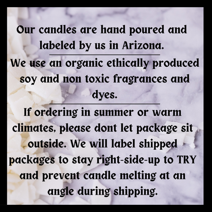 Burial Ground soy candle campfire scented candle macabre candle housewarming gift cedar mahogany candle gothic home decor macabre gift