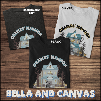 Charles' Mansion tee unisex dark humor horror tshirt for her Charles Manson tee gift true crime punk tee for him serial killer tshirt gift