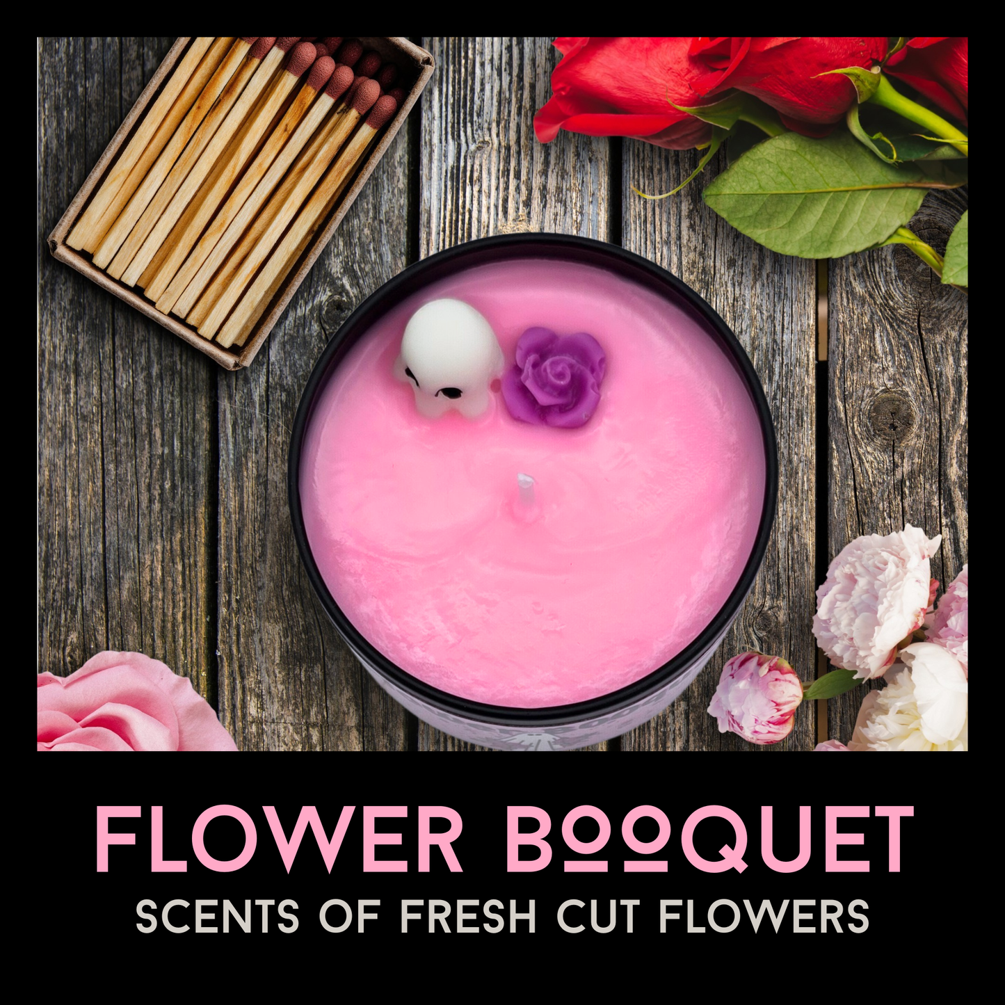 Sinister Love Candle Gift Set | Gothic Valentine Candles | Horror Romance Gift | Soy Coconut Wax | Spooky Love Decor | Sinister Studios AZ