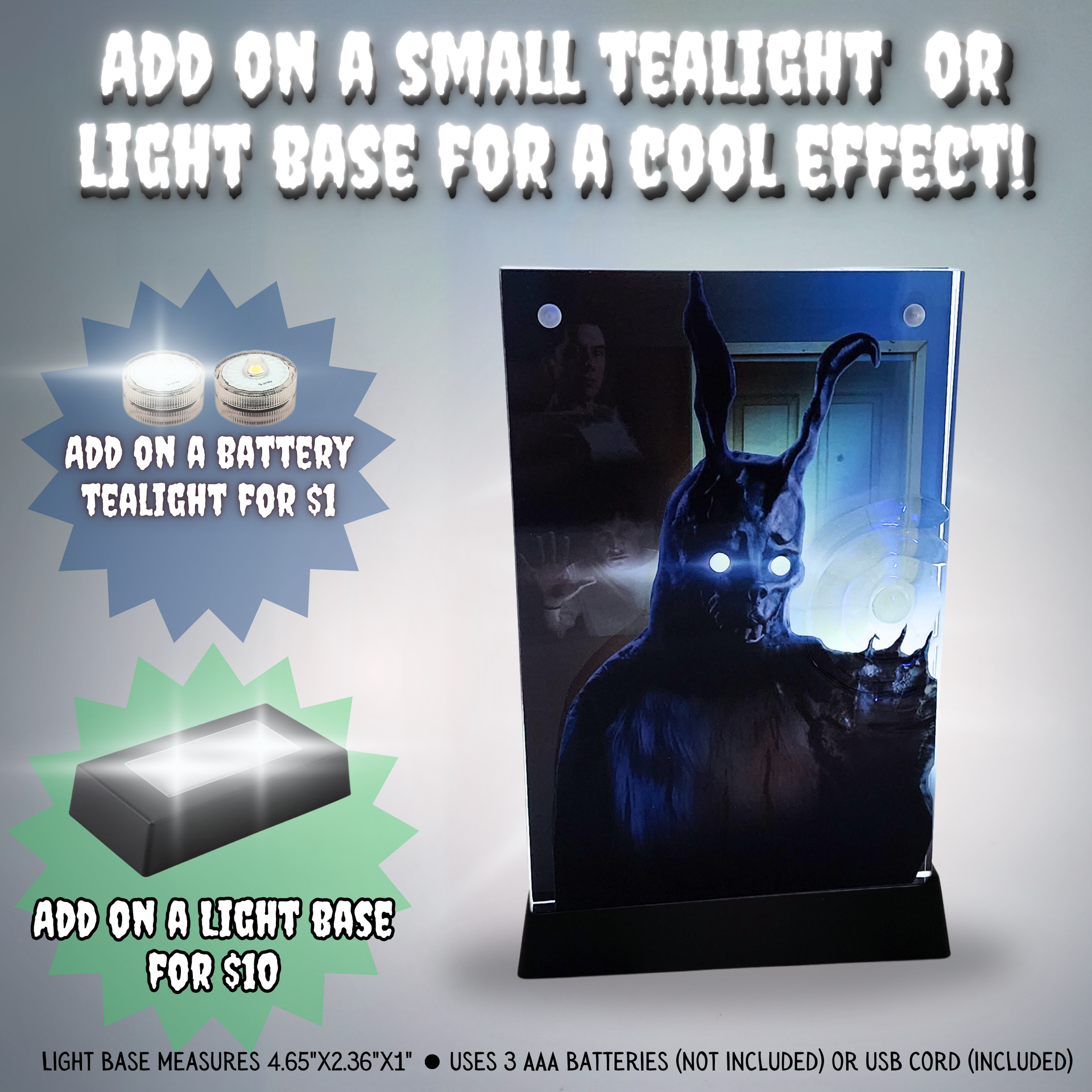 Frank the Rabbit 3D Effect Acrylic | Donnie Darko Collectible
