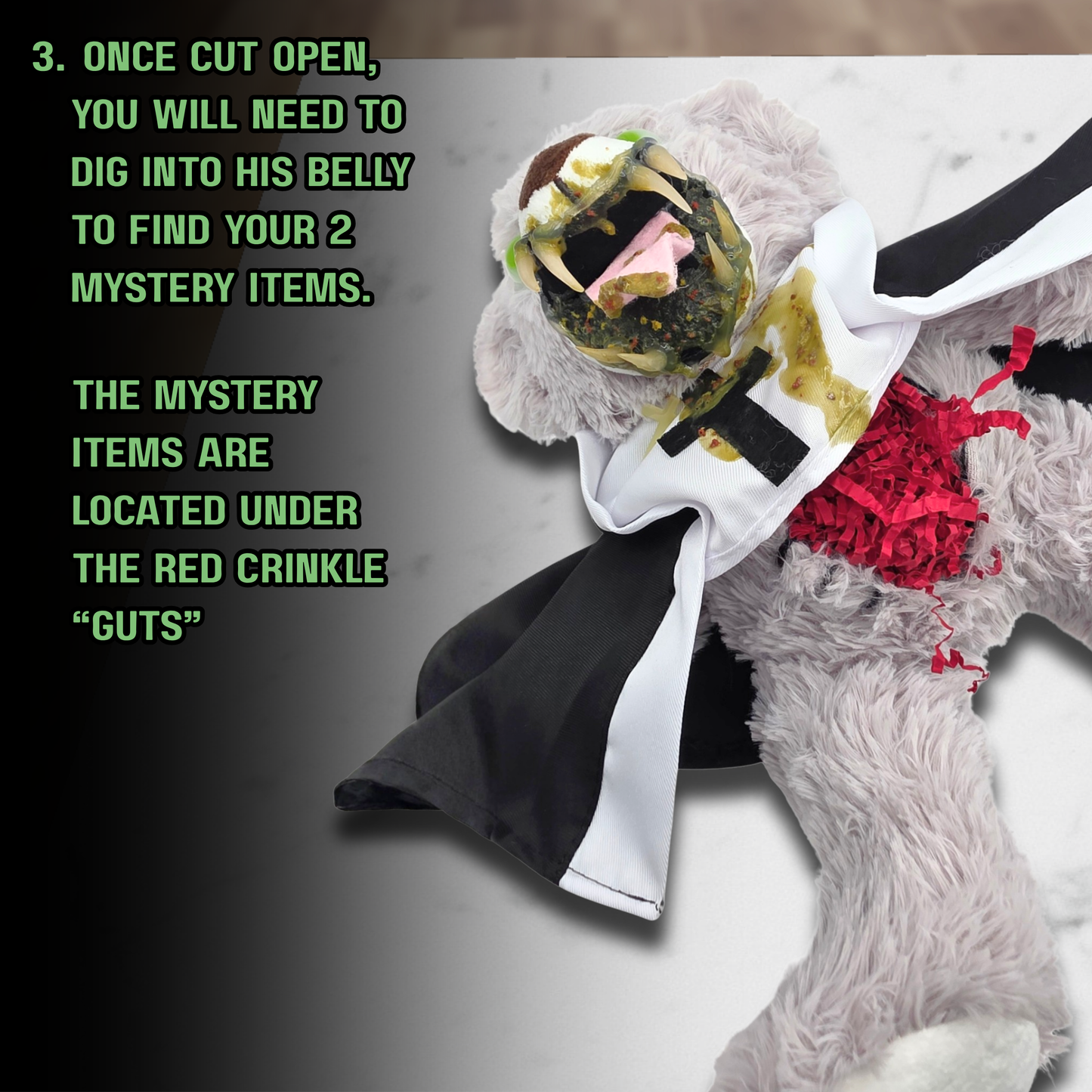 Sinister Stuff 'N' Stitch™ Possessed Bear Plush
