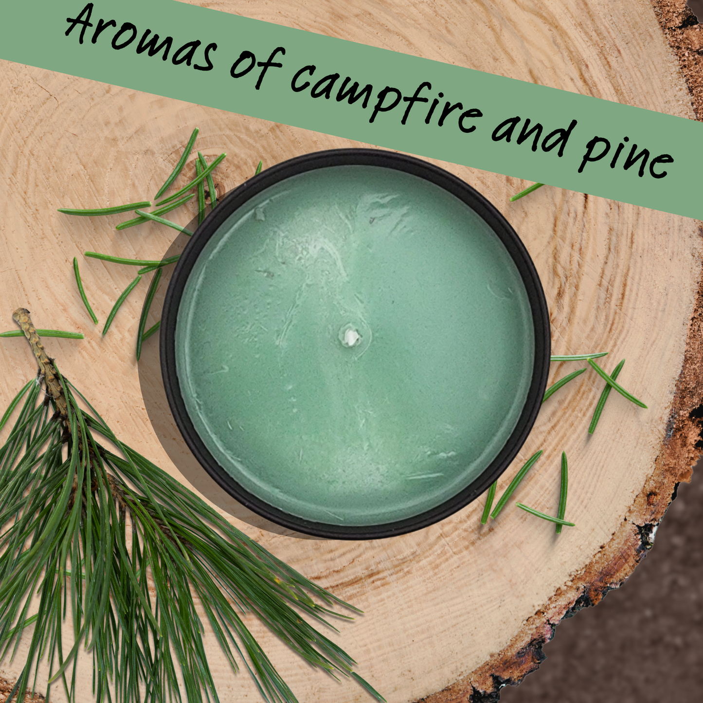 Cabin in the Woods Soy candle spooky candle gift creepy home decor gift for her birthday gift campfire candle for him pine tree scented soy candle