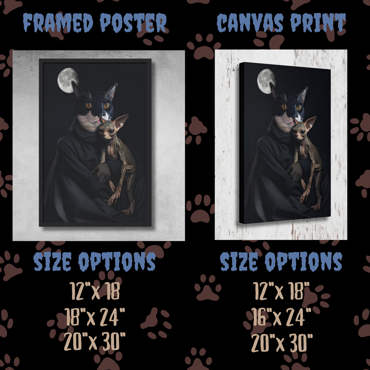 The Alien Pet Custom Creepy Pet Portrait Personalized Pet portrait digital download killer pet portrait gift for