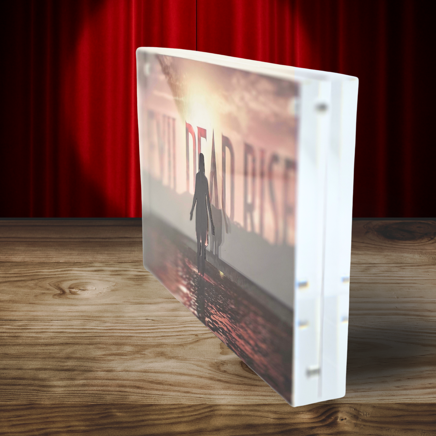 Evil Dead Rise 3D Effect Acrylic Display Horror Movie Collectible Signable Art Autograph Ready Display w/ Optional LED Base