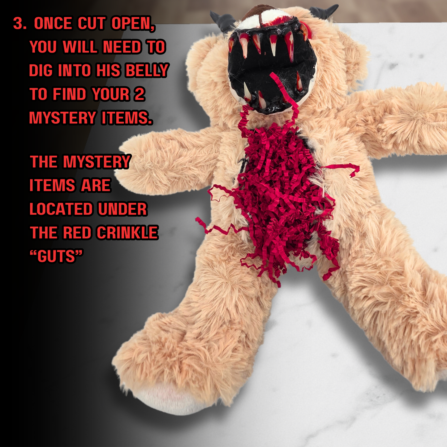 Sinister Stuff 'n' Stitch™ Demon Bear
