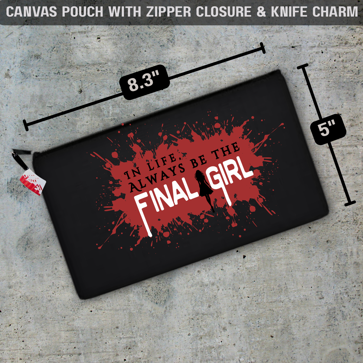 FINAL GIRL Horror Bags & Totes – Choose Your Bag Style and Spooky Design
