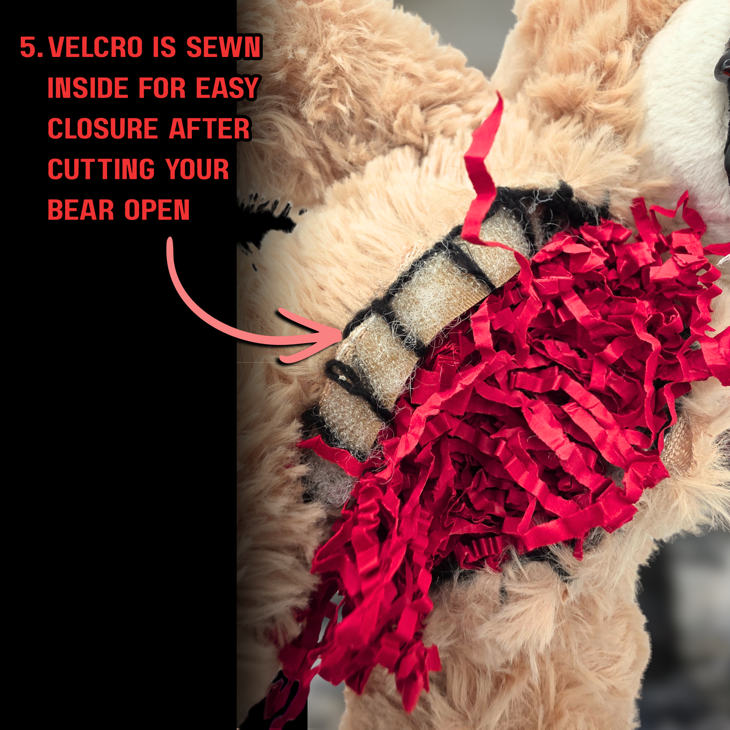 Sinister Stuff 'n' Stitch™ Demon Bear