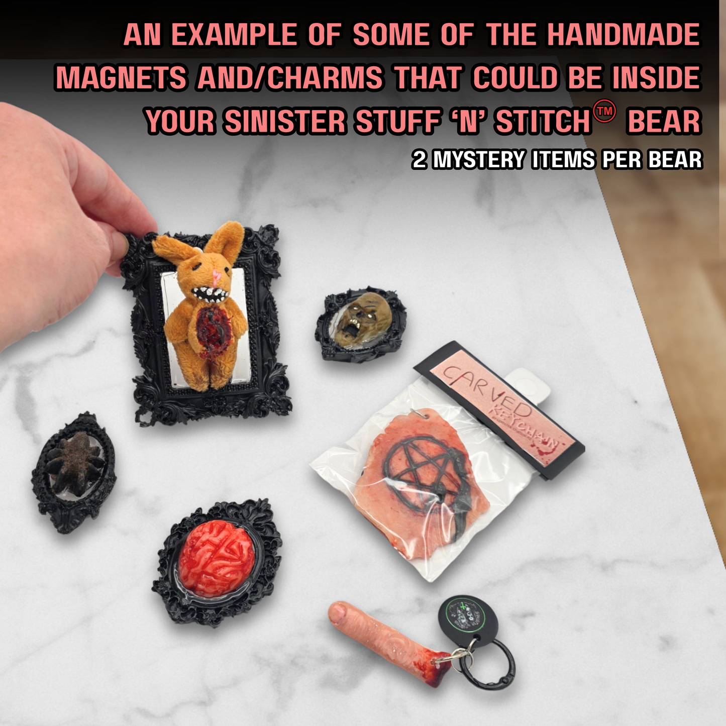 Sinister Stuff 'n' Stitch™ Demon Bear