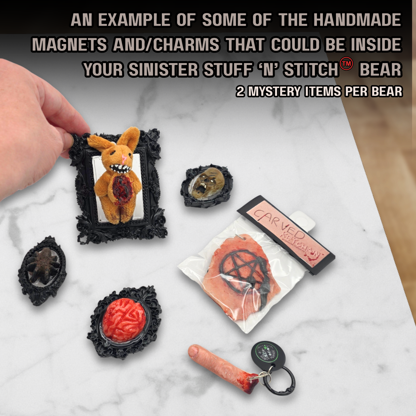 Sinister Stuff 'N' Stitch™ Zombie Bear