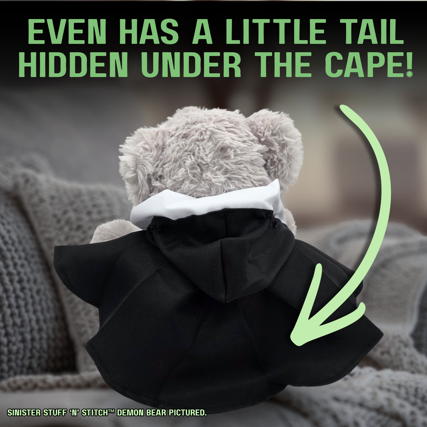 Sinister Stuff 'N' Stitch™ Possessed Bear Plush