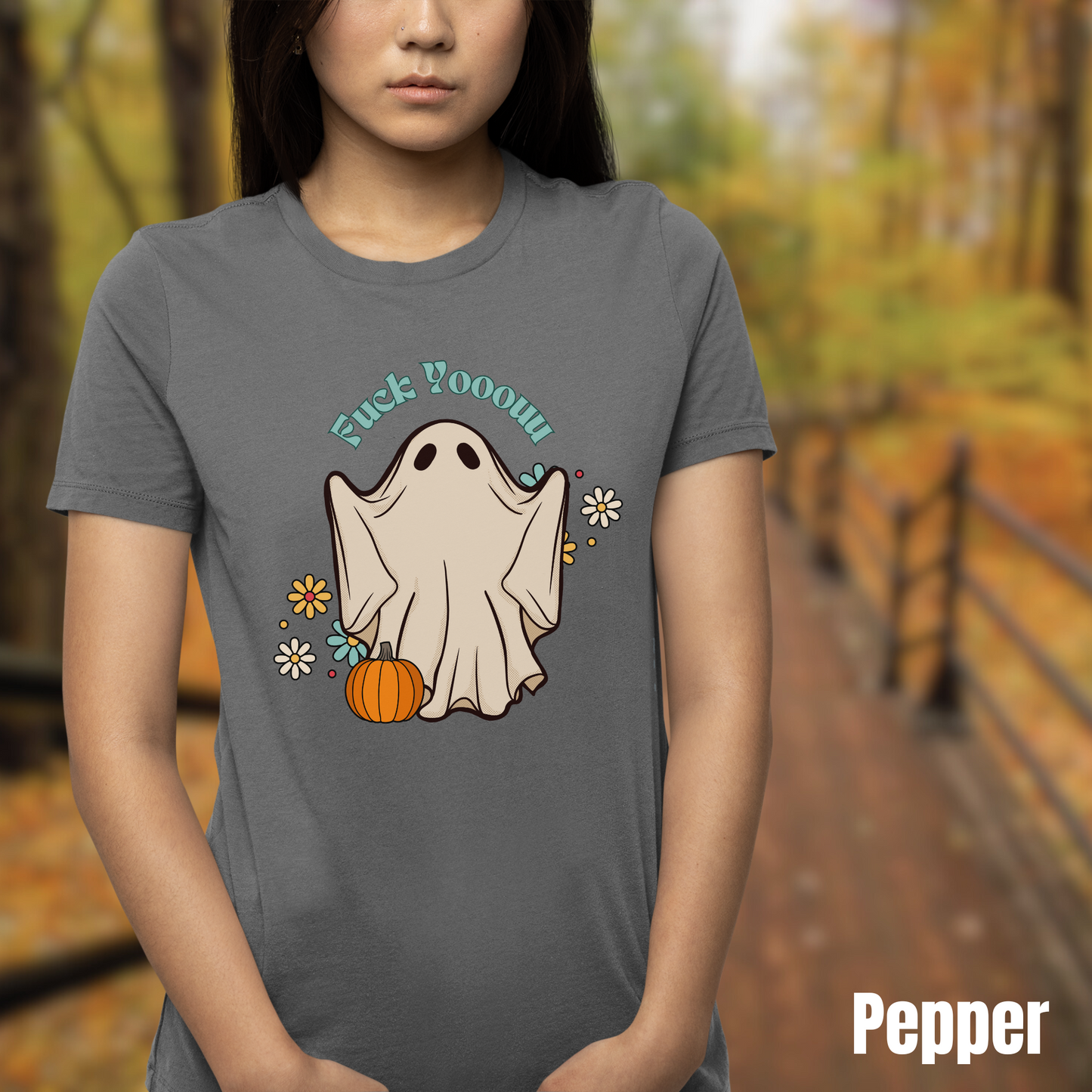 F You Ghost tee unisex shirt Halloween tee for her ghost tshirt for her funny halloween ghost  tee gift fall season horror tee for her graphic cute horror tshirt