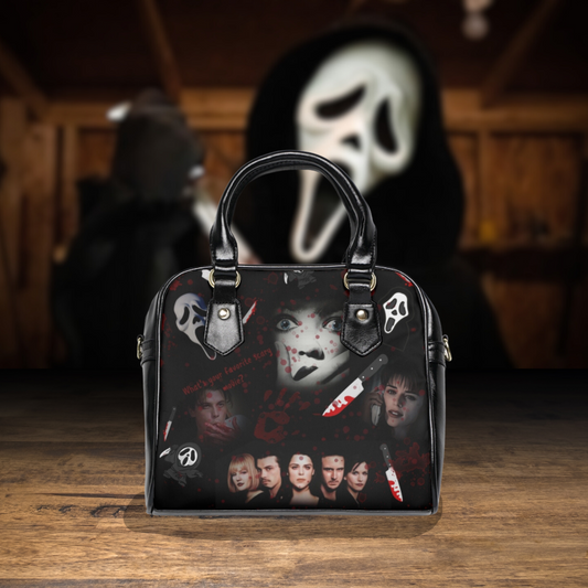 Scream handbag women's horror crossbody bag horror Movie crossbody purse Ghostface horror movie handbag horror gift for her horror fan gift for her