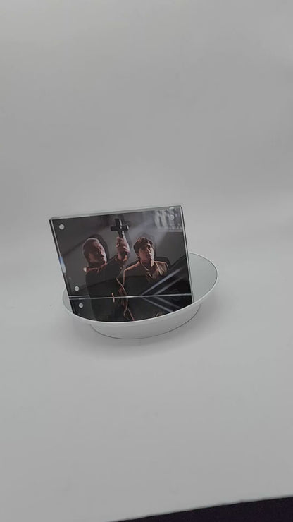 Charley & Peter 3D Effect Acrylic – Fright Night Collectible Display | Horror Autograph Display Piece | Sinister Studios AZ Original